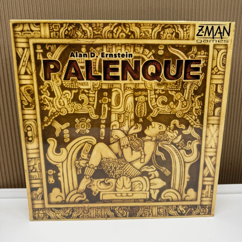 Palenque Board Game Z-Man Games Alan D. Ernstein Mayan Strategy New Sealed
